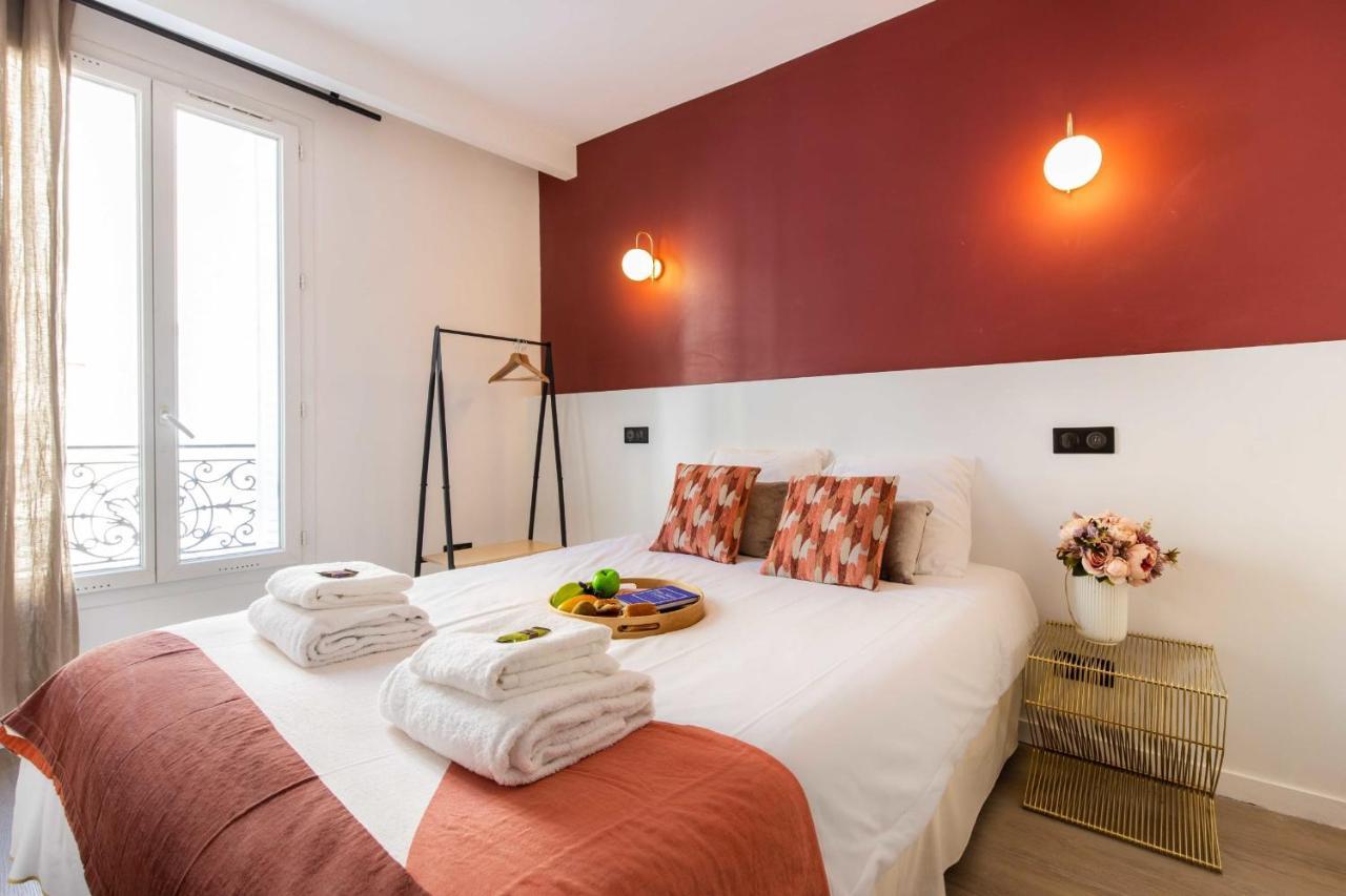 Cosy Bedroom - Tour Eiffel Champs De Mars 5A パリ エクステリア 写真